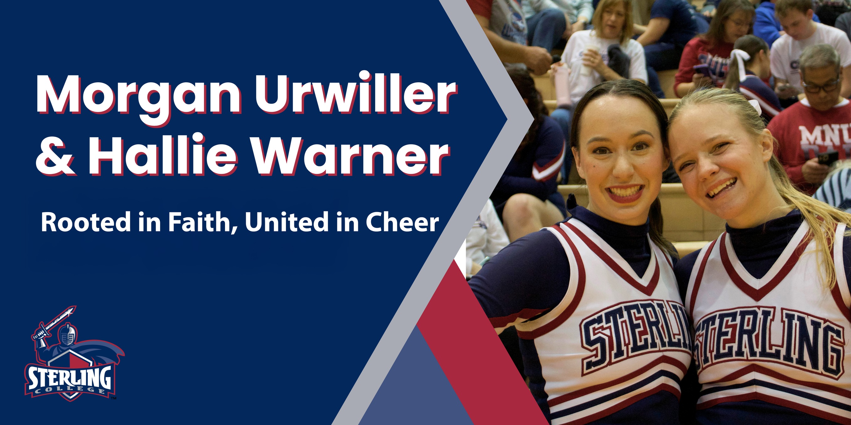Rooted in Faith, United in Cheer: Urwiller and Warner's story comes full circle