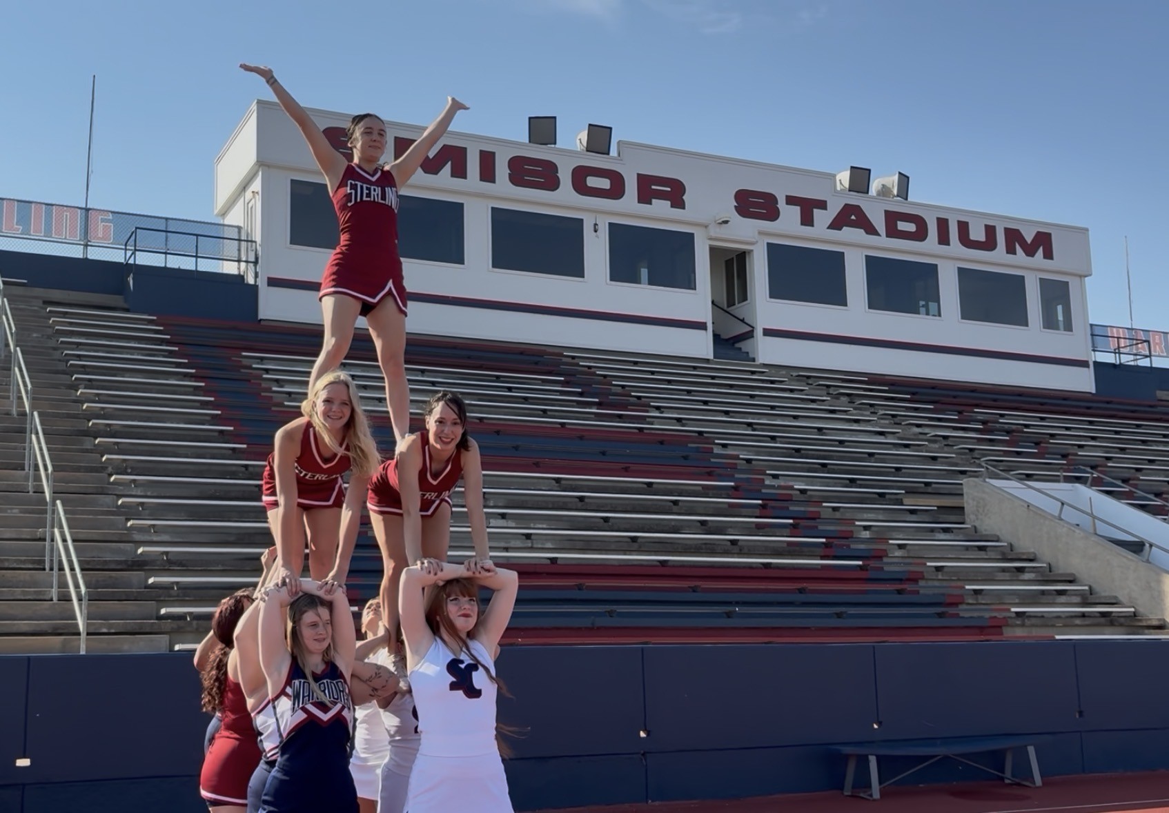 Cheer finishes ninth in Crown Classic