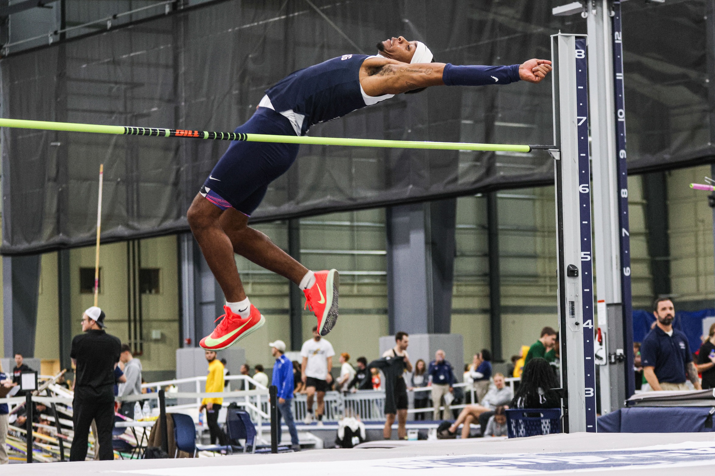 Jones starts new year with new record in high jump