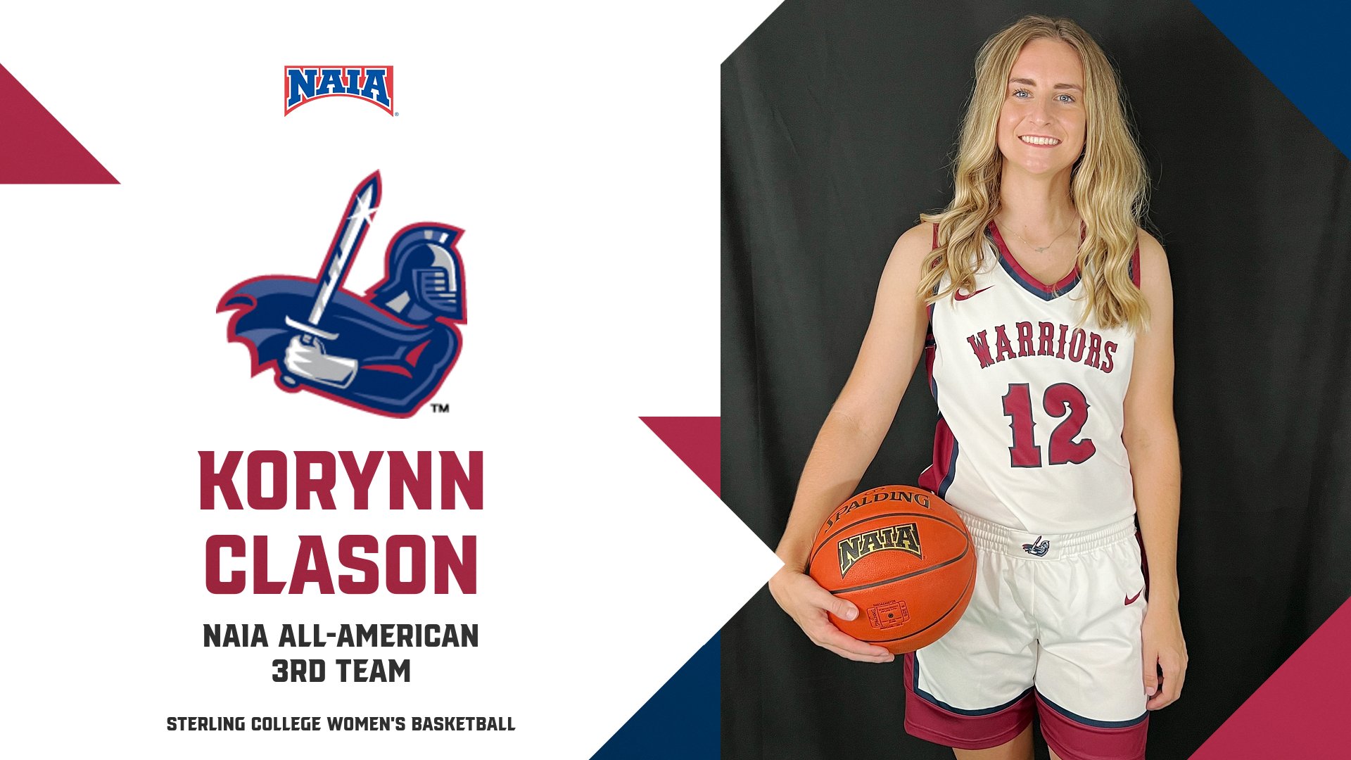 Clason named NAIA Women's Basketball All-American Third Team
