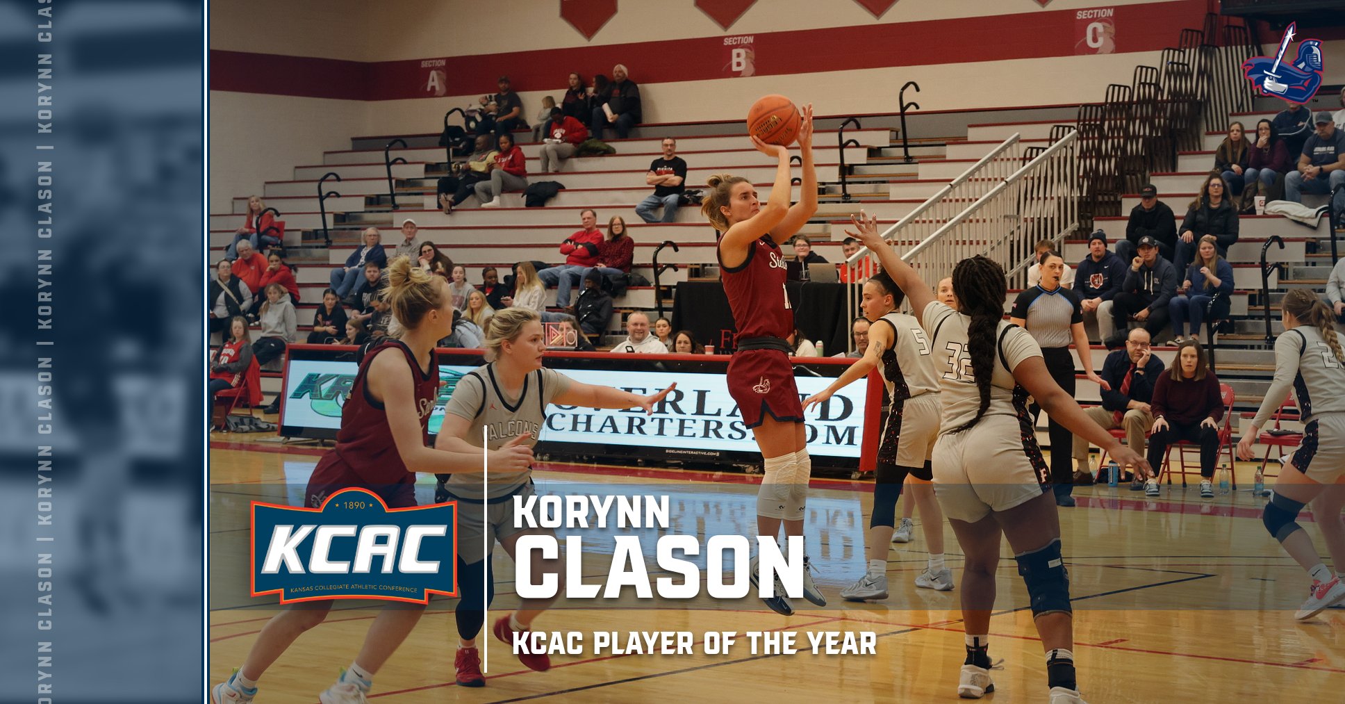 Clason named KCAC Player of the Year, Heskamp named third team