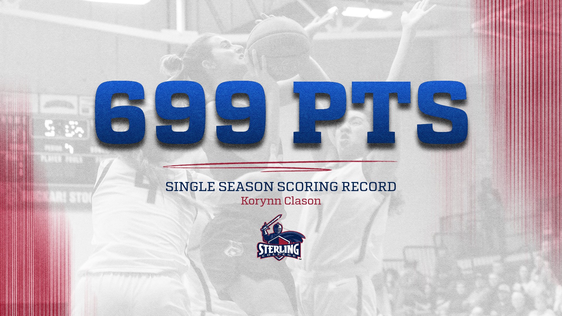 Clason break single season scoring record