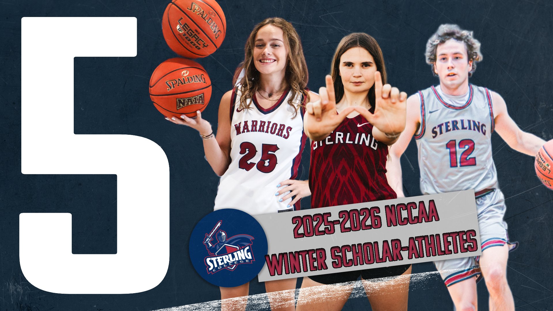 Five Warriors earn 2025-26 NCCAA Scholar-Athlete Honors