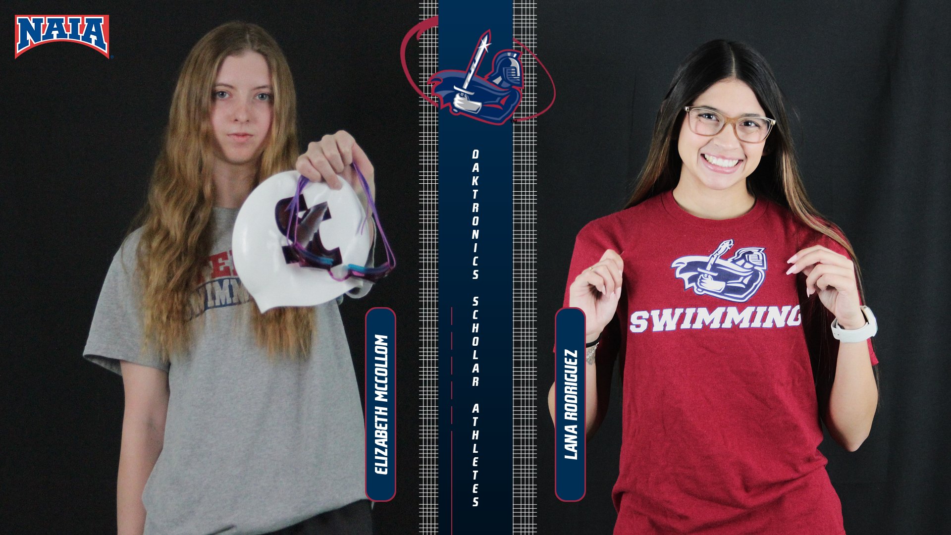Two Lady Warriors named Daktronic-NAIA Scholar Athlete