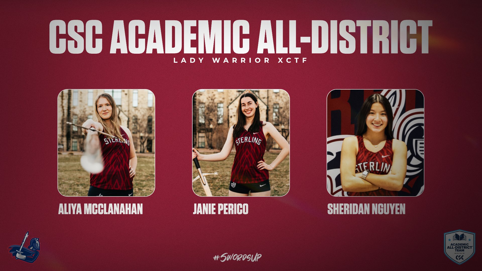 McClanahan, Nguyen, Perico earn CSC Academic All-District for Women's Track & Field/Cross Country